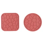 Set 2 suporturi de cauciuc pentru cratite 18 cm ROSU
