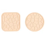 Set 2 suporturi de cauciuc pentru cratite 18 cm BEJ