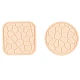 Set 2 suporturi de cauciuc pentru cratite 18 cm BEJ
