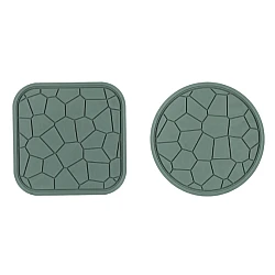 Set 2 suporturi de cauciuc pentru cratite 18 cm VERDE