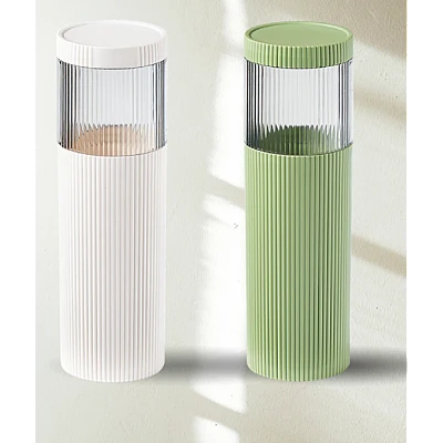 Set 2 pahare pentru pasta/periuta de dinti 20 x 6 cm