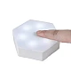 Set 3 spoturi hexagonale LED cu telecomanda