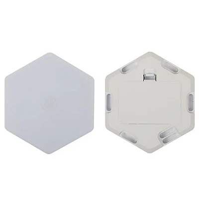 Set 3 spoturi hexagonale LED cu telecomanda