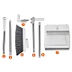 Set matura si faras pliabil coada inox peri moi