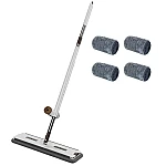 Set mop rotativ cu 4 lavete microfibra