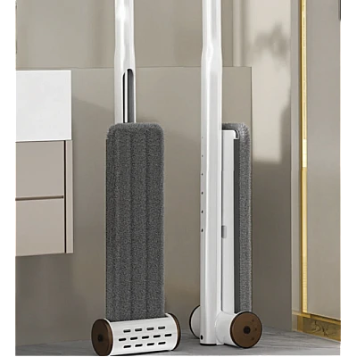 Set mop rotativ cu 4 lavete microfibra
