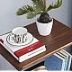 Masuta portabila petru cafea otel carbon 2 polite si cu o masa de lucru NEAGRA