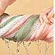 Prosop turban cu nasture pentru uscare par VERDE