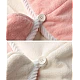 Prosop turban cu nasture pentru uscare par ROZ