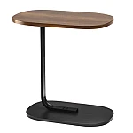 Masuta dreptunghiulara pentru cafea 45x60x30cm natur cu negru