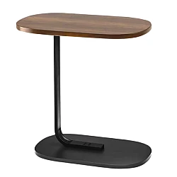 Masuta dreptunghiulara pentru cafea 45x60x30cm natur cu negru