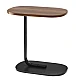 Masuta dreptunghiulara pentru cafea 45x60x30cm natur cu negru Masuta dreptunghiulara pentru cafea 45x60x30cm natur cu negru