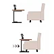 Masuta dreptunghiulara pentru cafea 45x60x30cm natur cu negru Masuta dreptunghiulara pentru cafea 45x60x30cm natur cu negru