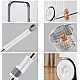 Set mop rotativ 360 grade cu galeata centrifuga din inox galeata portabila sistem evacuare apa Set mop rotativ 360 grade cu galeata centrifuga din inox galeata portabila sistem evacuare apa