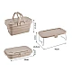 Lighean pliabil 2 in 1 cu masuta picnic 8L BEJ