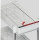 Scurgator vase cu 2 nivele sistem de glisare si scurgere a apei