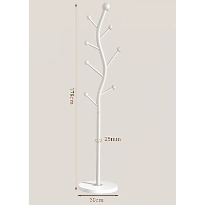 Cuier pentru haine in forma de S cu 7 carlige otel carbon 178 x 30 cm alb Cuier pentru haine in forma de S cu 7 carlige otel carbon 178 x 30 cm alb