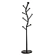 Cuier pentru haine in forma de S cu 7 carlige otel carbon 178 x 30 cm negru