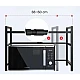 Raft extensibil pentru bucatarie polita ajustabila pe inaltime NEGRU Raft extensibil pentru bucatarie polita ajustabila pe inaltime NEGRU