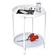 Masuta rotunda pentru cafea din metal 2 nivele 42 x 52 cm ALBA Masuta rotunda pentru cafea din metal 2 nivele 42 x 52 cm ALBA