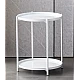 Masuta rotunda pentru cafea din metal 2 nivele 42 x 52 cm ALBA Masuta rotunda pentru cafea din metal 2 nivele 42 x 52 cm ALBA