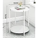 Masuta rotunda pentru cafea din metal 2 nivele 42 x 52 cm ALBA Masuta rotunda pentru cafea din metal 2 nivele 42 x 52 cm ALBA