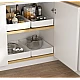 Set 3 sertare cu glisiere autoadezive soft close extragere totala sina cu extensie 3 dimensiuni alb Set 3 sertare cu glisiere autoadezive soft close extragere totala sina cu extensie 3 dimensiuni alb