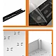 Set 3 sertare cu glisiere autoadezive soft close extragere totala sina cu extensie 3 dimensiuni alb Set 3 sertare cu glisiere autoadezive soft close extragere totala sina cu extensie 3 dimensiuni alb