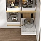 Set 3 sertare cu glisiere autoadezive soft close extragere totala sina cu extensie 3 dimensiuni alb Set 3 sertare cu glisiere autoadezive soft close extragere totala sina cu extensie 3 dimensiuni alb