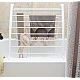 Uscator de rufe pliabil compact 16 suporturi 165 x 68 cm alb Uscator de rufe pliabil compact 16 suporturi 165 x 68 cm alb