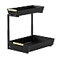 Organizator pentru bucatarie sau baie cu 2 rafturi retractabile inaltime ajustabila Organizator pentru bucatarie sau baie cu 2 rafturi retractabile inaltime ajustabila