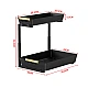 Organizator pentru bucatarie sau baie cu 2 rafturi retractabile inaltime ajustabila Organizator pentru bucatarie sau baie cu 2 rafturi retractabile inaltime ajustabila