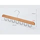 Umeras din lemn si otel cu 14 carlige rotative pentru curele 37 cm x 14 cm Umeras din lemn si otel cu 14 carlige rotative pentru curele 37 cm x 14 cm