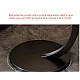 Masuta rotunda pentru cafea MDF cu metal 40 x 62.5 cm maro cu negru Masuta rotunda pentru cafea MDF cu metal 40 x 62.5 cm maro cu negru