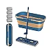 Set Mop cap rotativ si galeata pliabila Albastru / Galben Set Mop cap rotativ si galeata pliabila Albastru / Galben