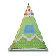 Cort de joaca cu salteluta de activitati 2in1 Happy Space Cort de joaca cu salteluta de activitati 2in1 Happy Space