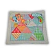 Cort de joaca cu salteluta de activitati 2in1 Happy Space Cort de joaca cu salteluta de activitati 2in1 Happy Space