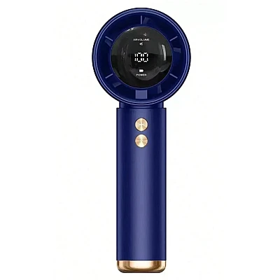Ventilator de mana portabil cu display de mare viteza incarcare USB Ventilator de mana portabil cu display de mare viteza incarcare USB