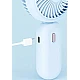 Ventilator de mana portabil cu display de mare viteza incarcare USB Ventilator de mana portabil cu display de mare viteza incarcare USB