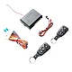 Set inchidere centralizata Y310 cu 2 telecomenzi 12V Set inchidere centralizata Y310 cu 2 telecomenzi 12V