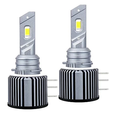 Set 2 becuri LED H15 Canbus 120W 12000LM fara eroare lumina alb rece Set 2 becuri LED H15 Canbus 120W 12000LM fara eroare lumina alb rece