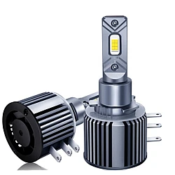 Set 2 becuri LED auto V68 H15 putere 120W 12000LM 6000K