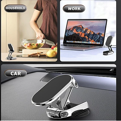Suport auto magnetic pentru telefon cu rotire 360 grade universal Suport auto magnetic pentru telefon cu rotire 360 grade universal