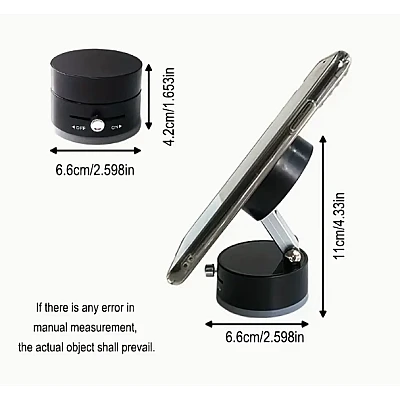 Suport auto magnetic pentru Telefon cu dubla utilizare acasa si masina rotund Suport auto magnetic pentru Telefon cu dubla utilizare acasa si masina rotund