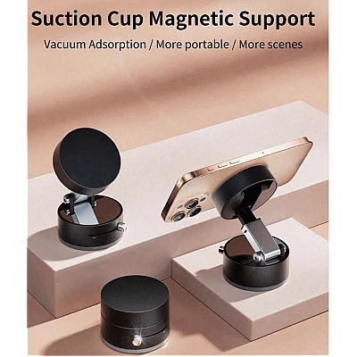 Suport auto magnetic pentru Telefon cu dubla utilizare acasa si masina rotund Suport auto magnetic pentru Telefon cu dubla utilizare acasa si masina rotund