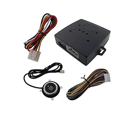 Kit buton de pornire auto Start Stop Smart Start System E14 12V