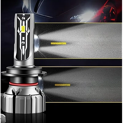 Set 2 Becuri LED auto E2 H1 100W 15000 lumeni Set 2 Becuri LED auto E2 H1 100W 15000 lumeni