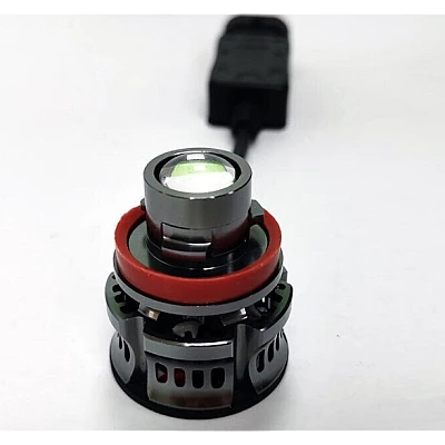 Set 2 becuri V6 auto LED H11 de 100W 6000k lumina alb rece si flux luminos Set 2 becuri V6 auto LED H11 de 100W 6000k lumina alb rece si flux luminos