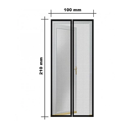 Perdea Magnetica Anti Insecte pentru Usa 210 x 100 cm