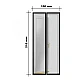 Perdea Magnetica Anti Insecte pentru Usa 210 x 100 cm